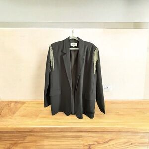 BB Dakota Steve Madden Blazer with Rhinestone Fridge